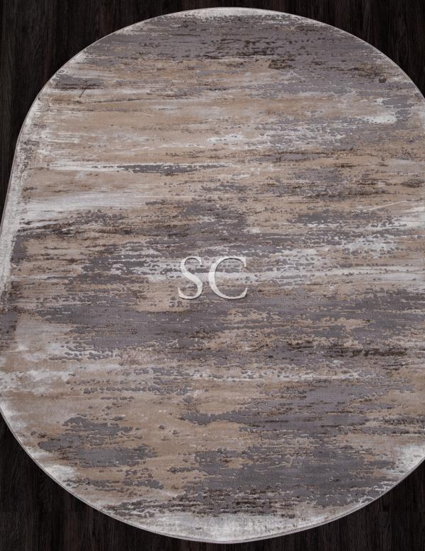 Ковер Graff 3271 grey-beige овал