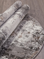 Ковер Graff 3319 grey-beige овал